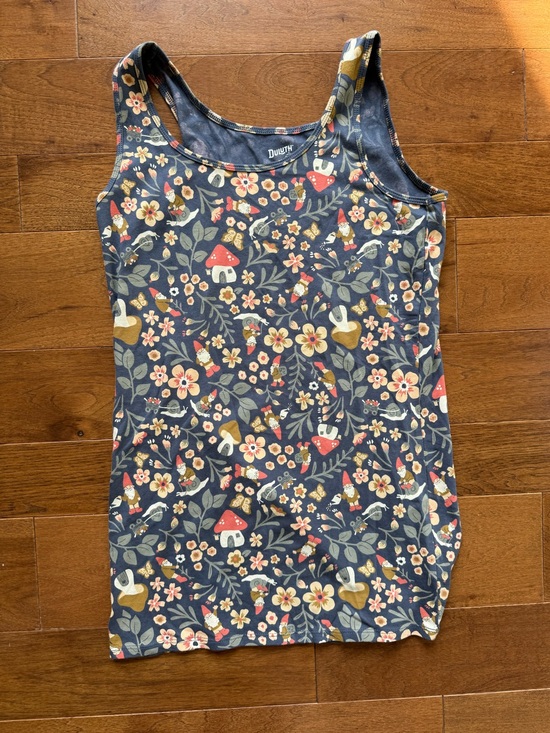 Duluth Trading Co Tops - Duluth Trading Floral Mushroom Tank Top. Size Small